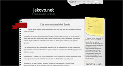 Desktop Screenshot of jakovo.net